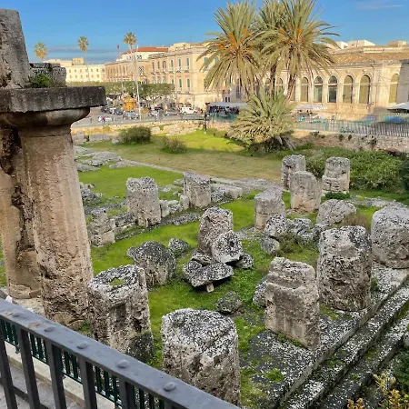 Lägenhet Aurea Tempio Di Apollo Syrakusa